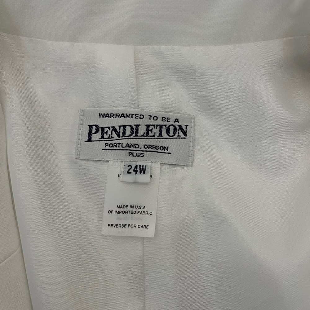 Pendleton White Blazer - image 4
